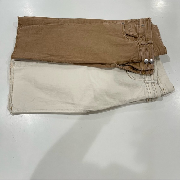 2 pair of Anthropologie ETT TUA Bermuda cut off shorts - Picture 8 of 10